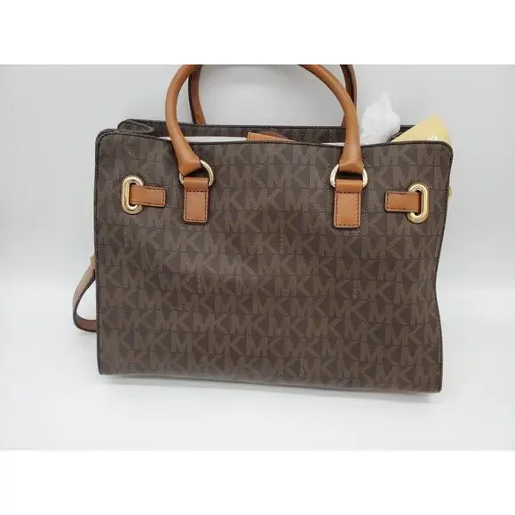 NWT MICHAEL KORS Hamilton Tote Bag - Brown